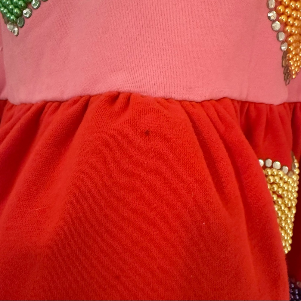 Queen of Sparkles Pearly Hearts Dress - XS - Picture 4 of 6